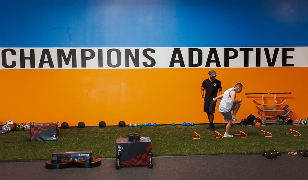Champions studio training session